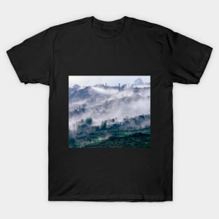 Foggy Mountain in Vietnam T-Shirt